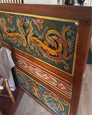 Mural Madera Antiguo 120x120