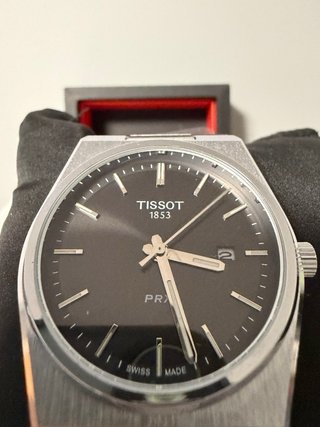 Reloj Tissot PRX Negro Plata Nuevo