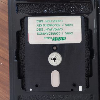 Juego Amstrad Corre Caminos y Solomon's Key