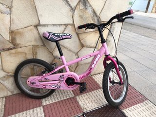 Bicicleta infantil rosa B-PRO