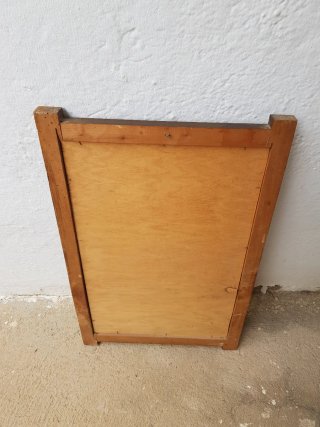 Espejo de madera