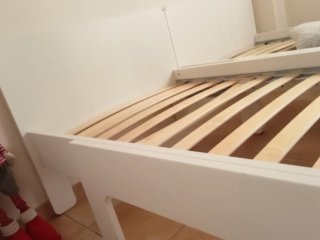 Cama infantil extensible IKEA blanca SLAKT