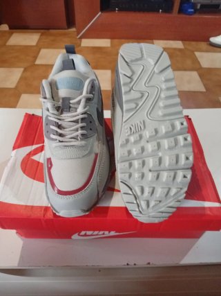 Nike Air Max 90 Essential Gris Blanco
