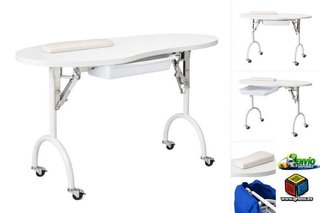 MESA AUXILIAR PARA MANICURA PROFESIONAL