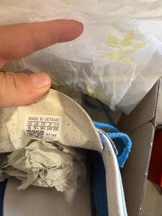 Adidas Gazelle Indoor Azul/Blanco