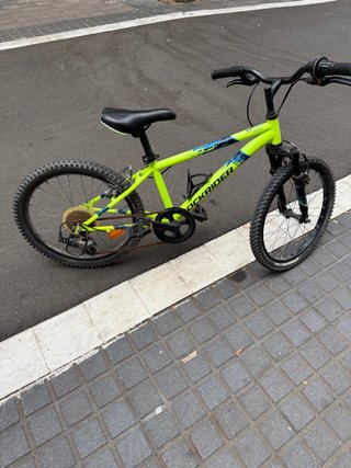 Bicicleta Decathlon ST500 Amarilla 20’’