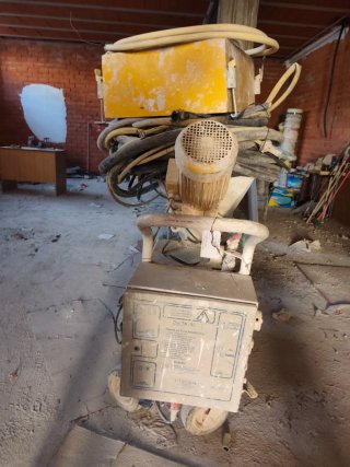 Máquina Proyectar Yeso y Mortero.marca delta mini