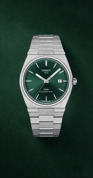 Tissot PRX 40mm Verde Caja y Documentación