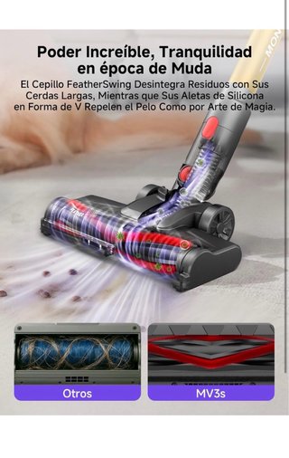 Aspiradora MONSGA sin Cable 45KPa