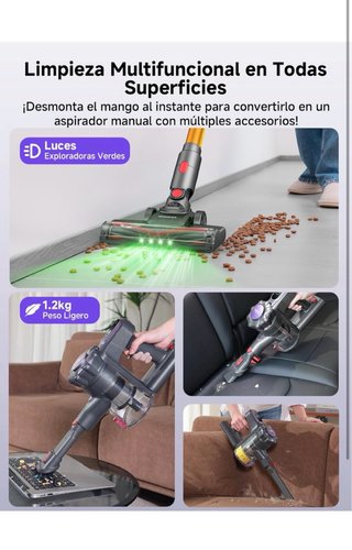Aspiradora MONSGA sin Cable 45KPa