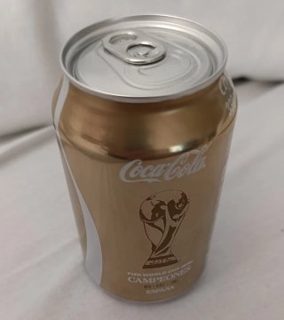 Lata Coca-Cola FIFA World Cup Dorada