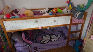 Litera IKEA madera