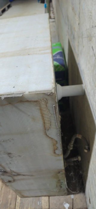Pila / lavado de marmol