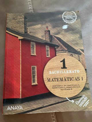 Matemáticas I 1 Bachillerato