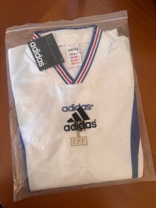 Camiseta Retro Francia 1996 Blanca