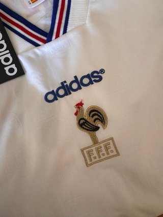 Camiseta Retro Francia 1996 Blanca