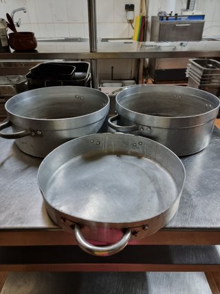 Baterías Cocina Aluminio Hostelería Restauración