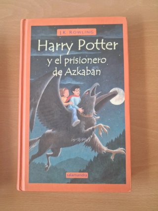 Libro Harry Potter y el prisionero de Azkaban