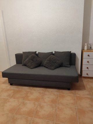 Sofá Cama Ikea ÄLVDALEN 3 Plazas Gris
