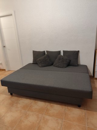 Sofá Cama Ikea ÄLVDALEN 3 Plazas Gris