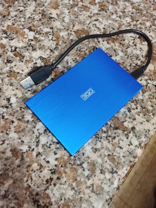 Disco Duro Externo 3GO Azul