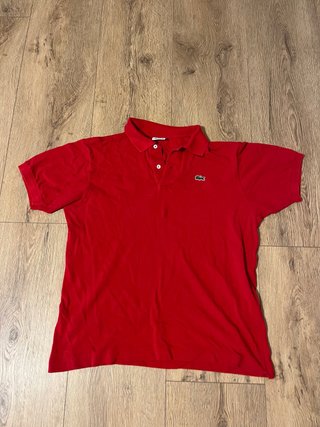 Polo Lacoste Rojo