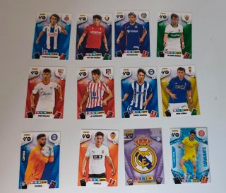 Cromos Panini Adrenalyn XL 25-26. 12 cromos