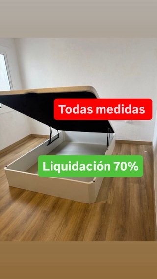 Base Cama Canapé Abatible Todas Medidas