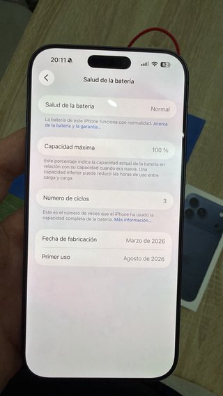 iPhone 17 Pro Max 256 GB Azul Nuevo