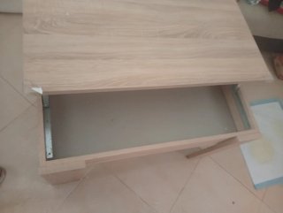 Mesa de centro elevable madera