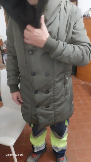 Anorak Xagon Man Verde Hombre made in Italia.