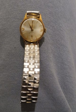 Reloj Doma Chapado Oro Vintage Años 50