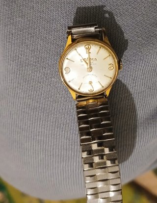 Reloj Doma Chapado Oro Vintage Años 50