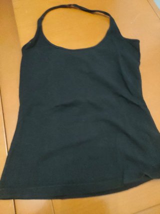Camiseta top negro
