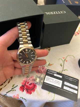 Citizen Tsuyosa NJ0154-30H Oro/Plata