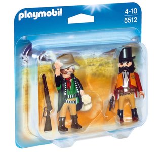 Playmobil Duo Pack Sheriff y Bandido (5512)