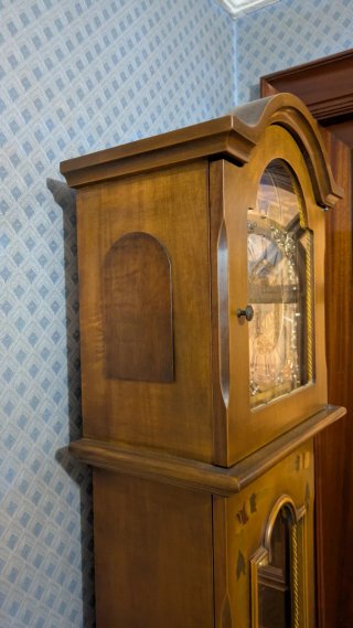 Reloj de Pie Antiguo Péndulo Ding Dong
