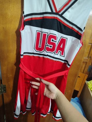 Vestido Animadora USA Talla S