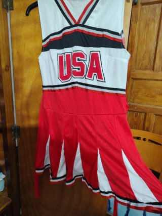 Vestido Animadora USA Talla S