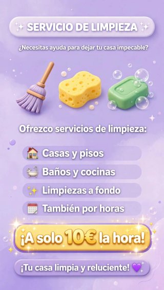 ✨ SERVICIO DE LIMPIEZA EN BARCELONA ✨