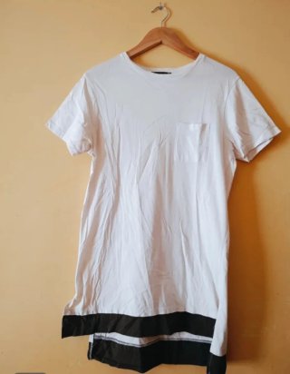 Camiseta T-Shirt Blanca Hombre
