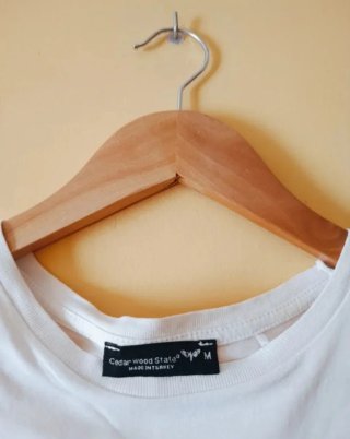 Camiseta T-Shirt Blanca Hombre