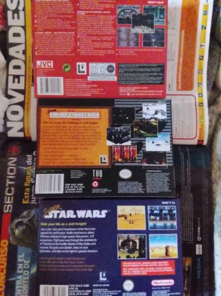 Trilogía Star Wars SNES Repro PAL/USA - 3 juegos