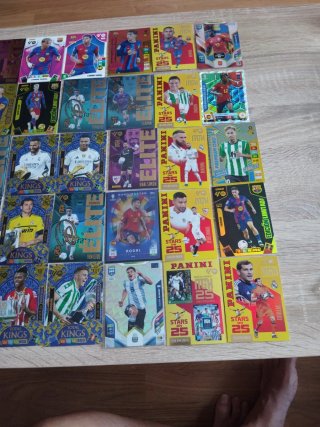 Colección cartas fútbol Panini