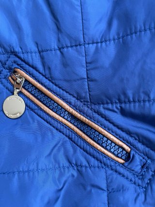 Chaqueta acolchada Massimo Dutti azul