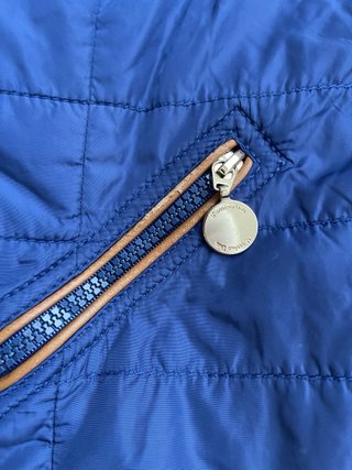 Chaqueta acolchada Massimo Dutti azul