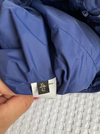 Chaqueta acolchada Massimo Dutti azul