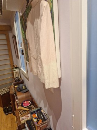 Chaqueta Lino Suave Beige
