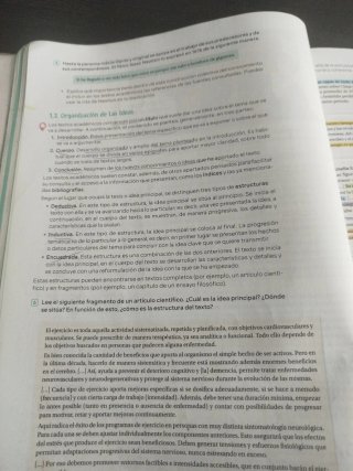 Lengua castellana y literatura 1 Bachillerato