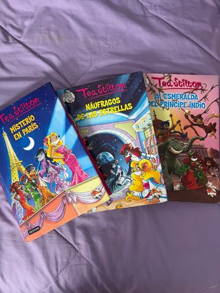 Pack 3 libros Tea Stilton